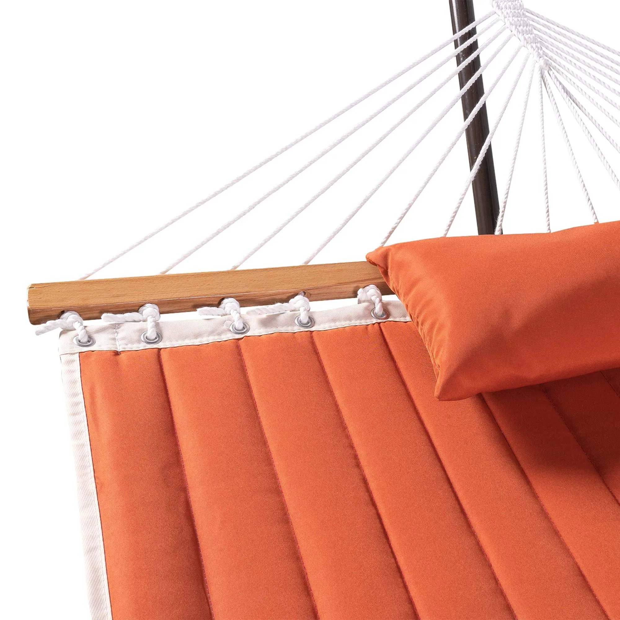 12 FT Deluxe Quilted Fabric Hammock Combo