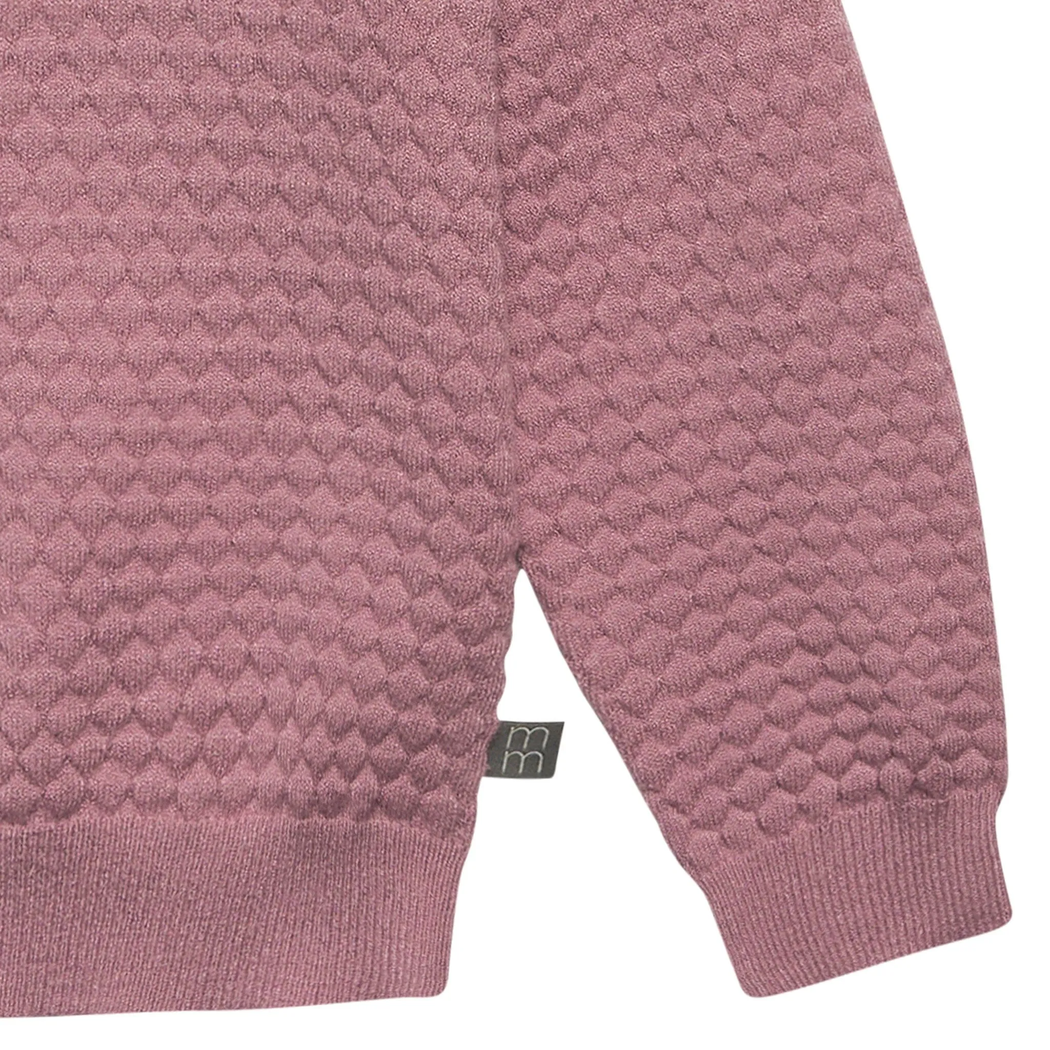 2-Piece Infant & Toddler Girls Rose Sweater Knit Hoodie Set