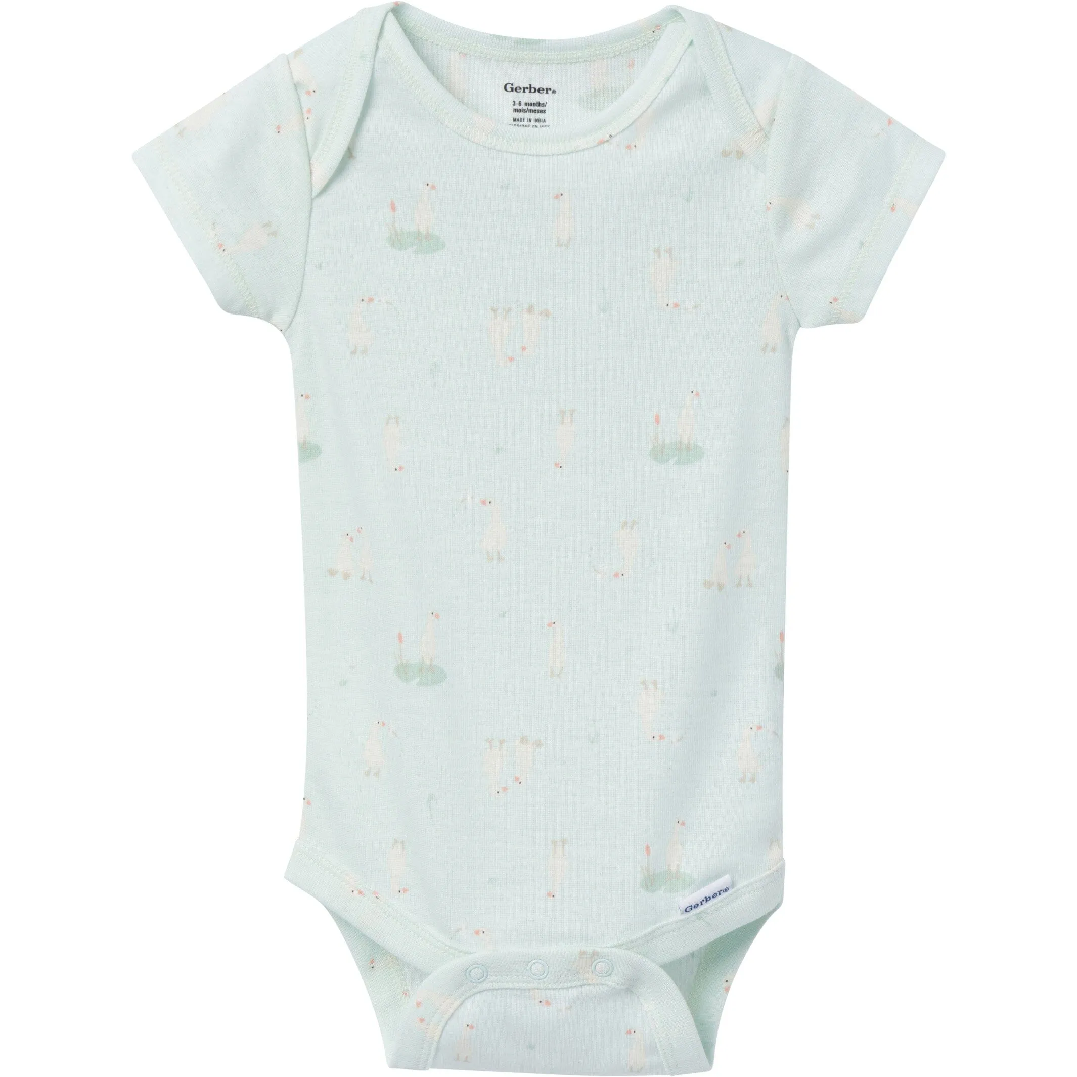 3-Pack Baby Neutral Goose Pond Onesies® Bodysuits