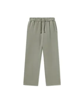 600 GSM 'Vintage Olive' Straight-leg Pants