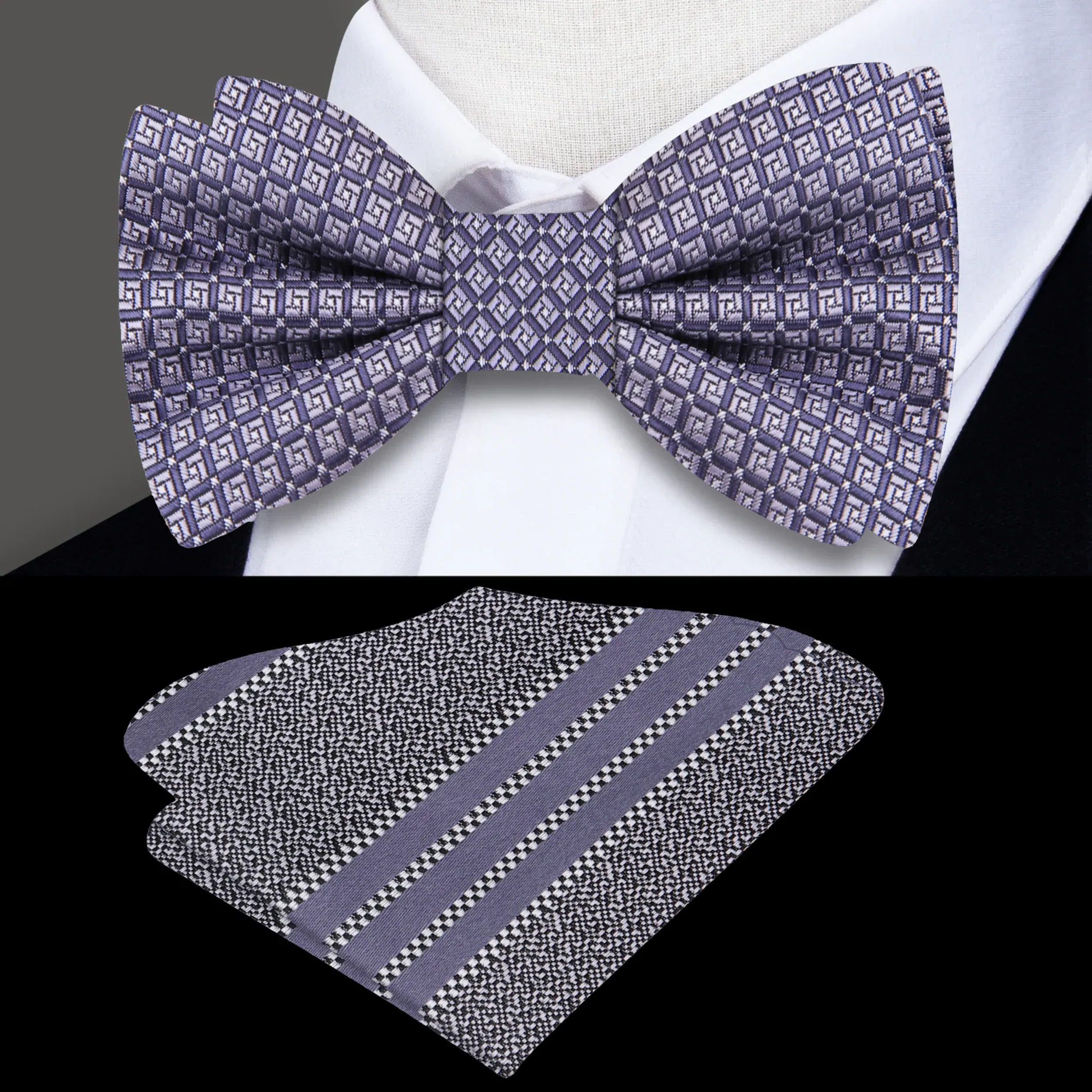 991 Geometric Bow Tie