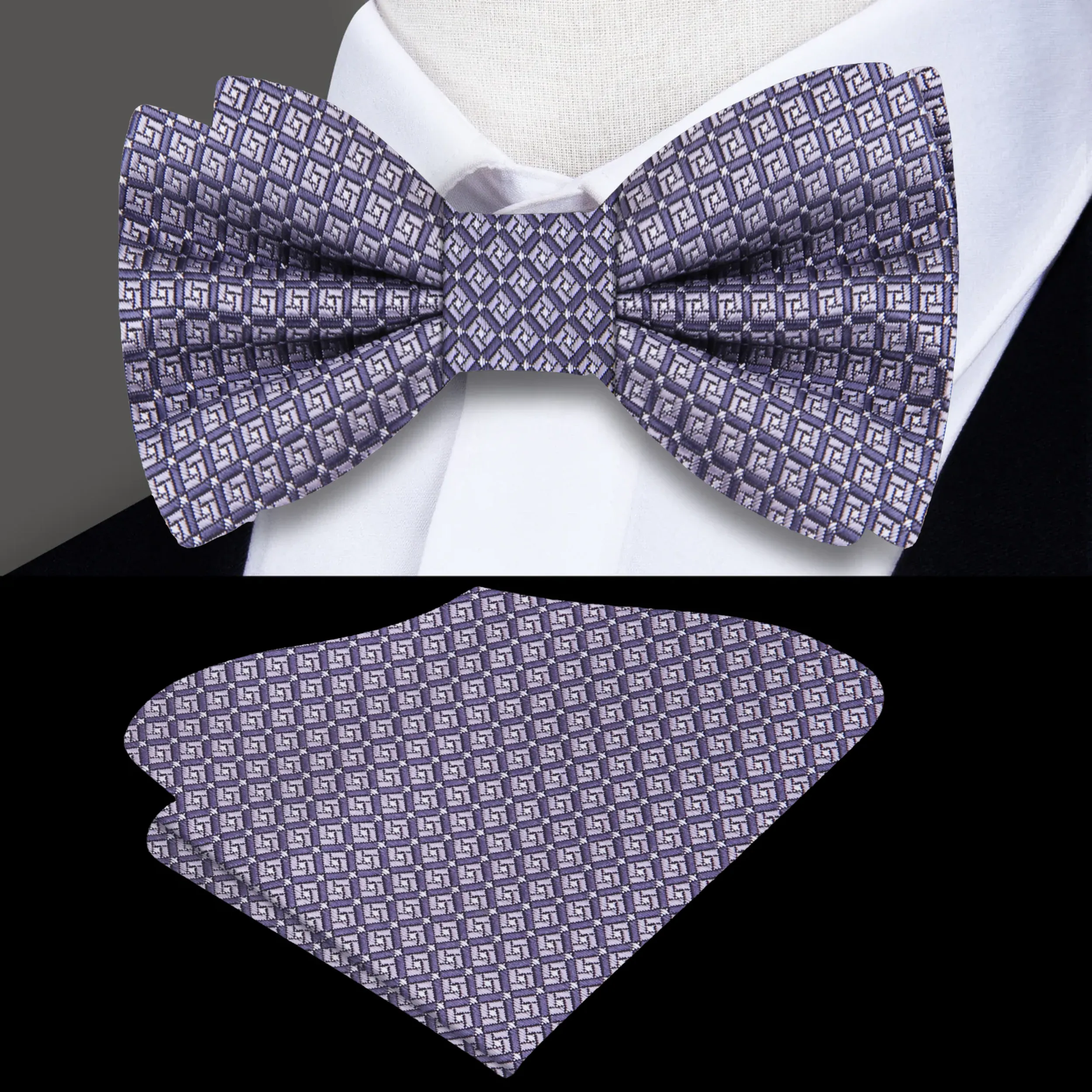 991 Geometric Bow Tie