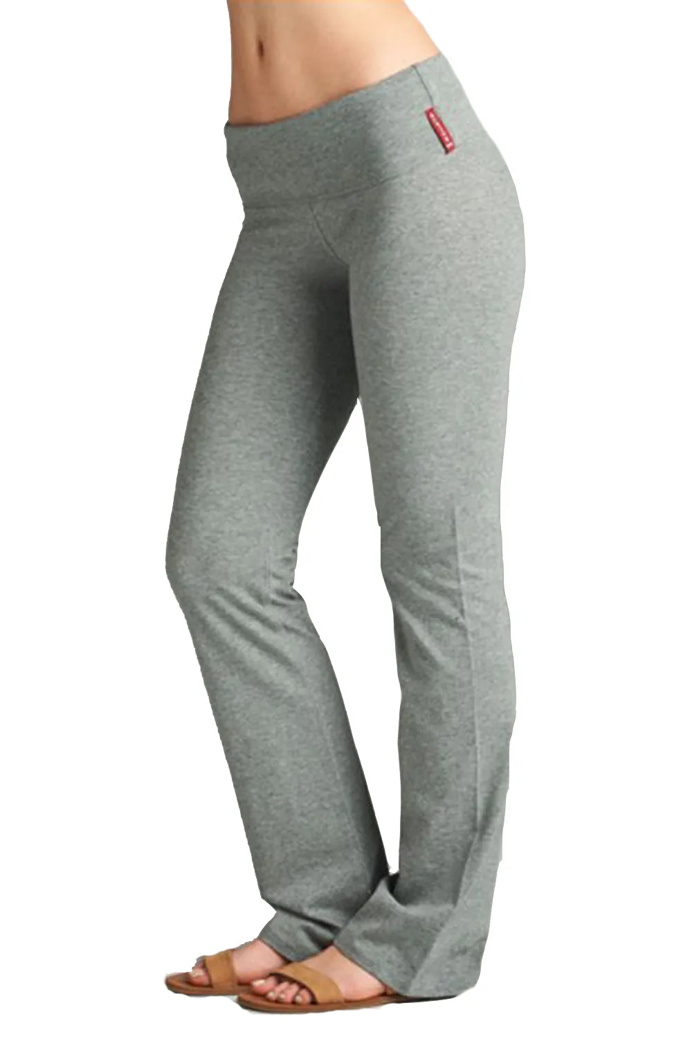 Active Folded Waist Yoga Classic Basic Pants