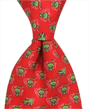 Alligator Tie - Red