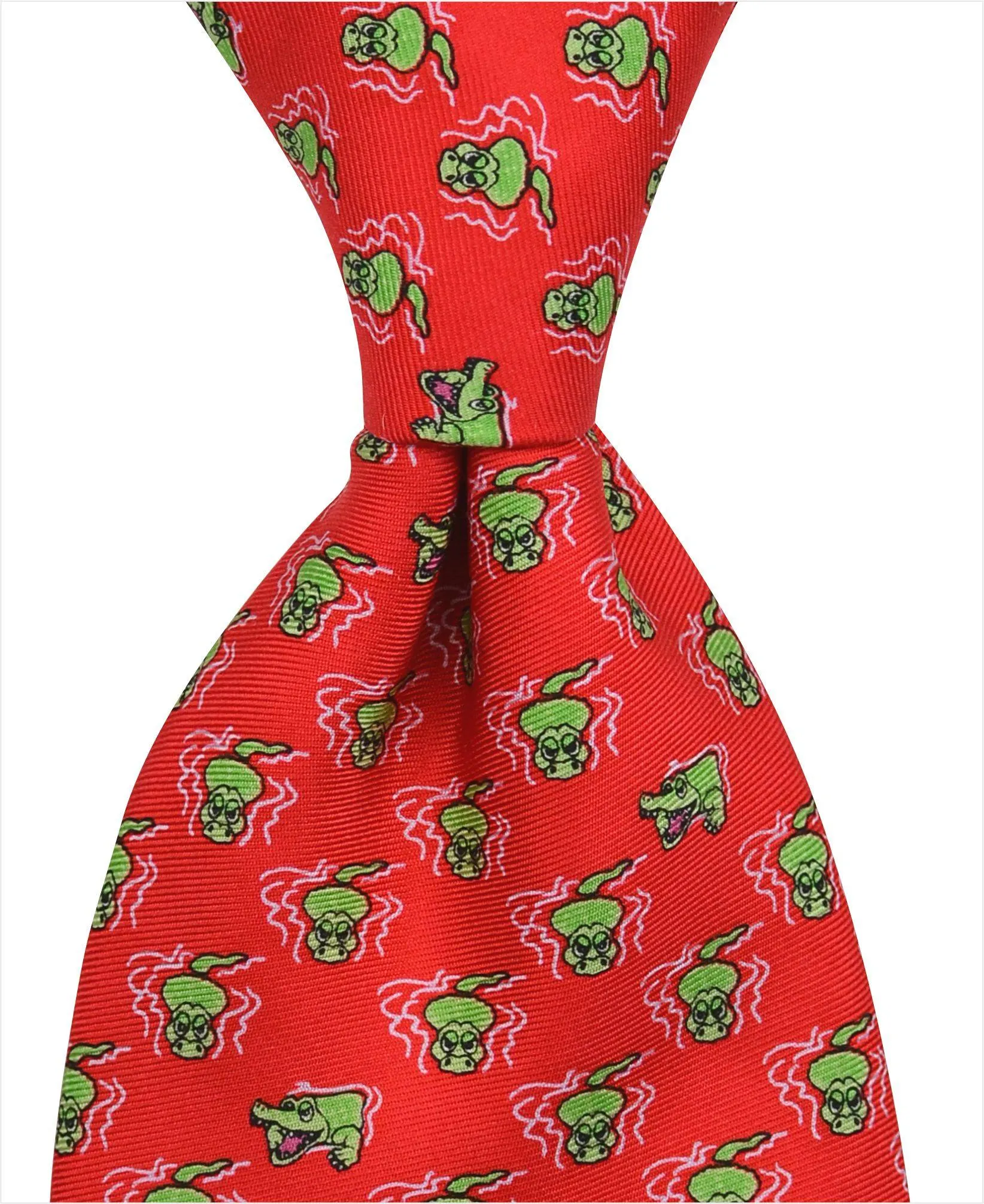 Alligator Tie - Red