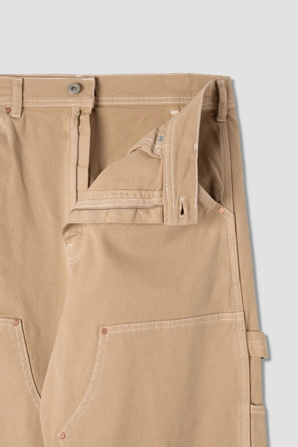 Antique Khaki Duck Double Knee Pant