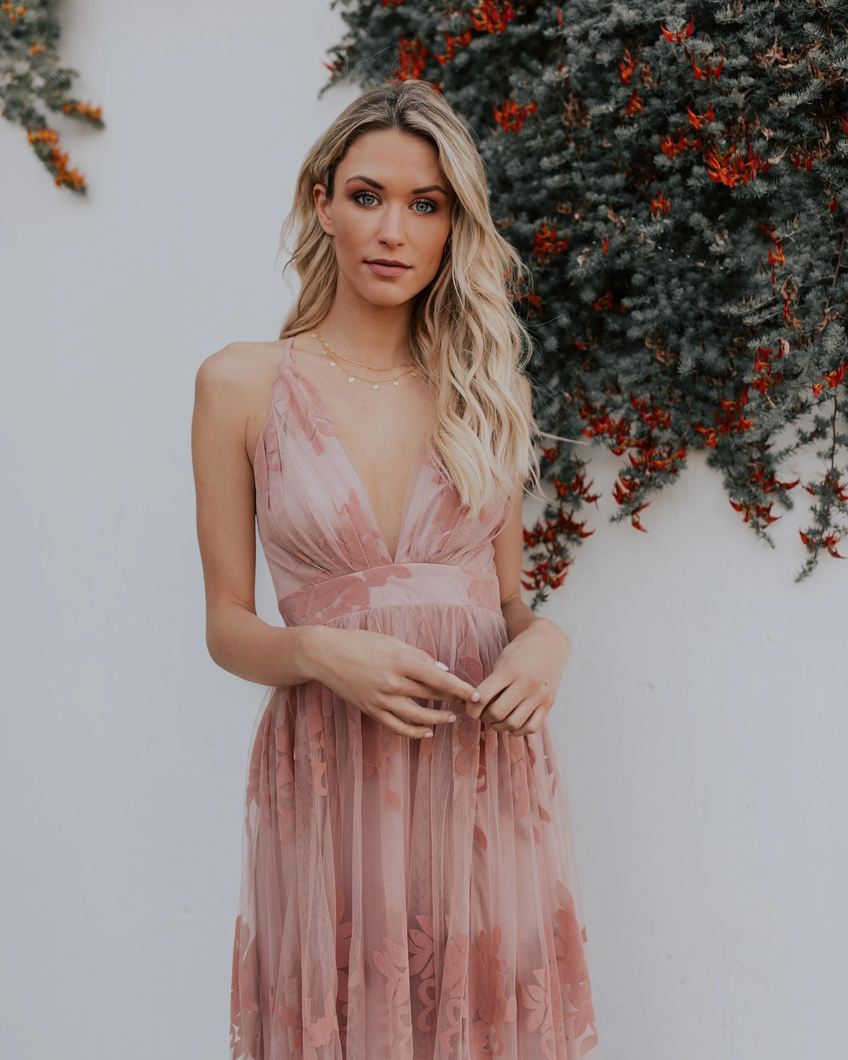 Antonia Maxi Dress - Mauve