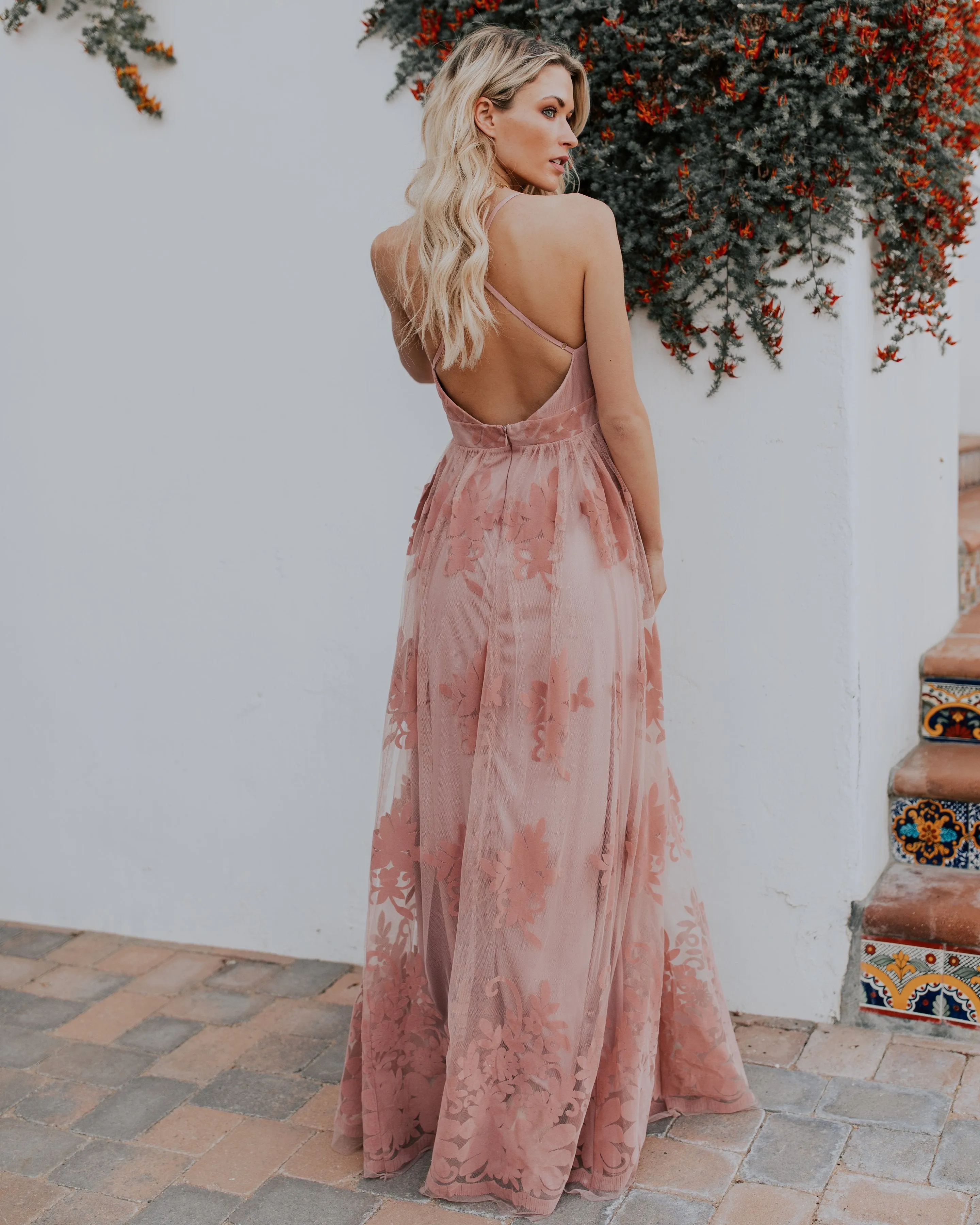 Antonia Maxi Dress - Mauve