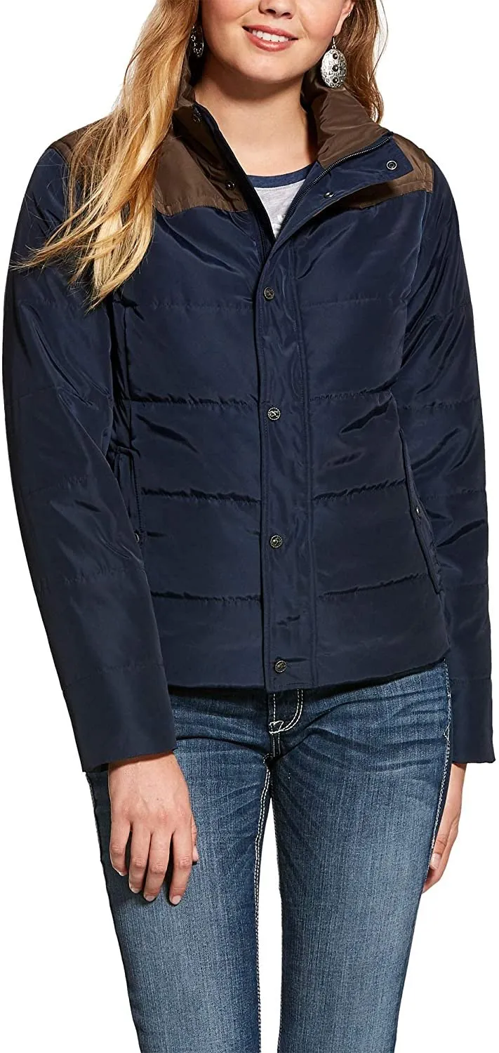 ARIAT Women's Lily Insulated Jacket, Navy