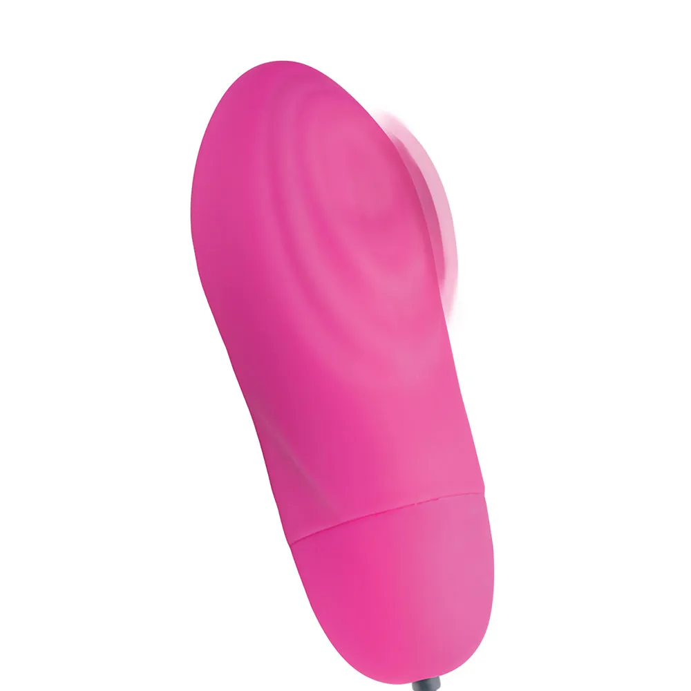 BANG! 7X Pulsing Rechargeable Silicone Bullet Pink