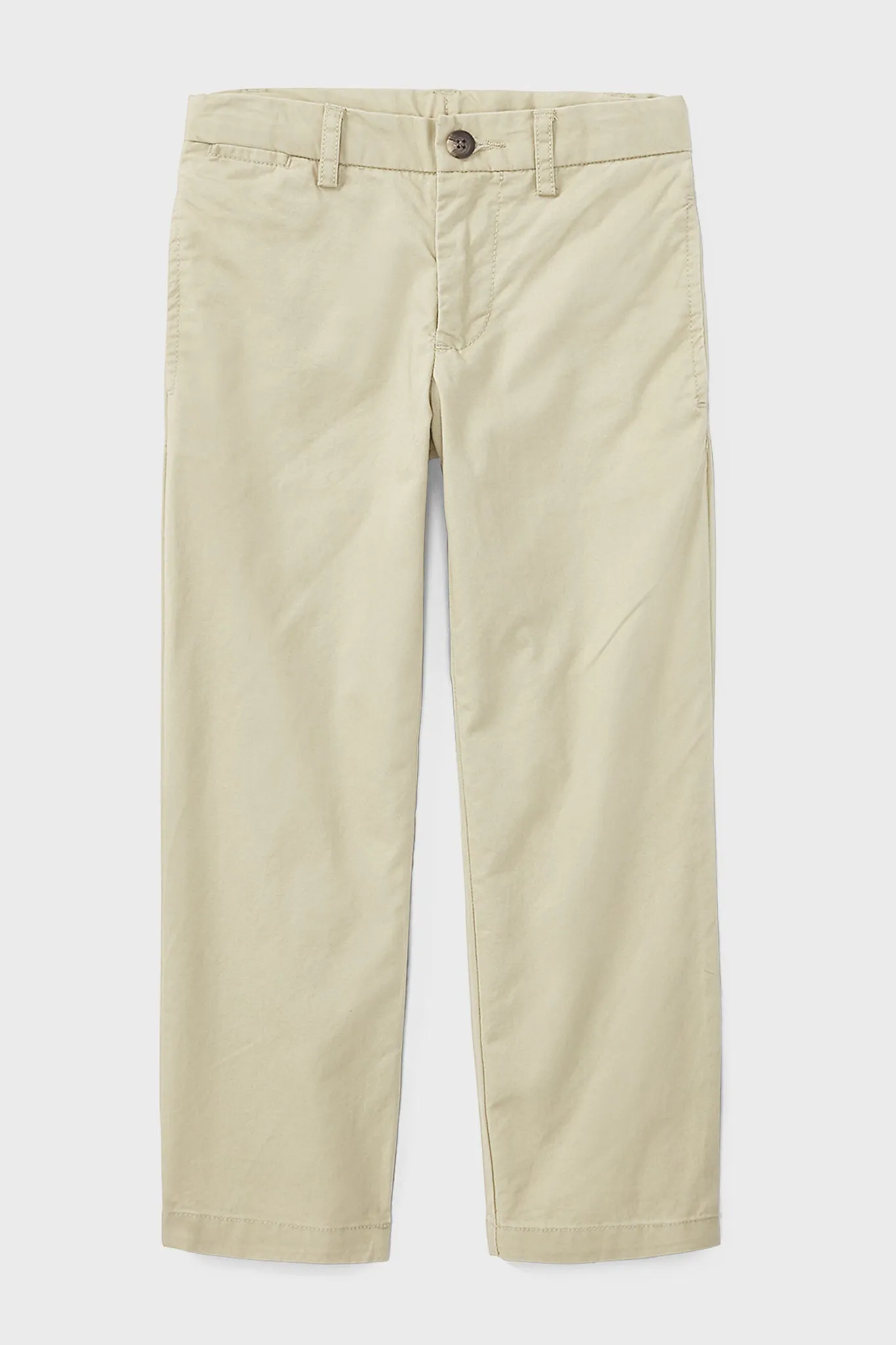 Basic Sand Slim Fit Cotton Chino Pant