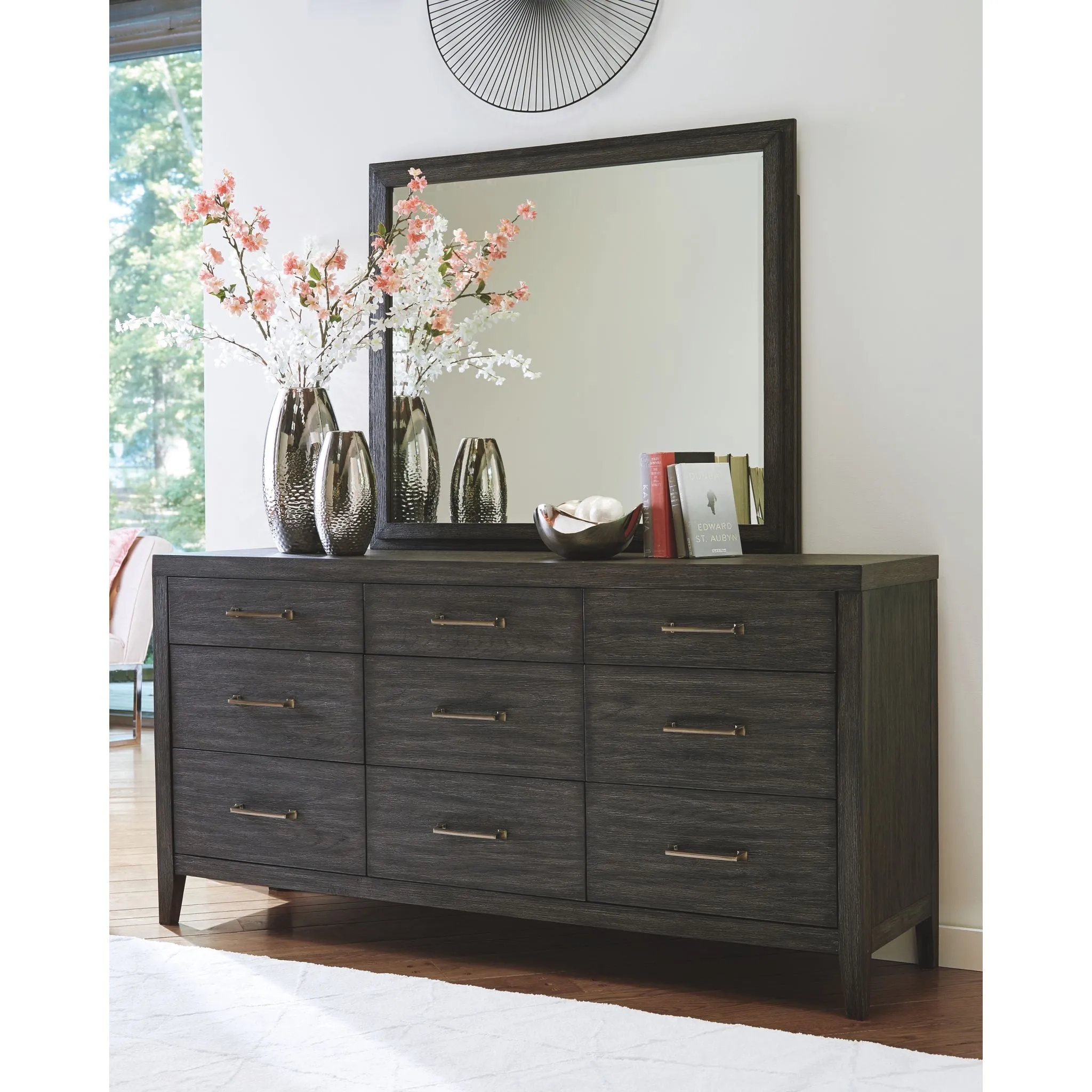 Bellvern-Exclusive Dresser and Mirror