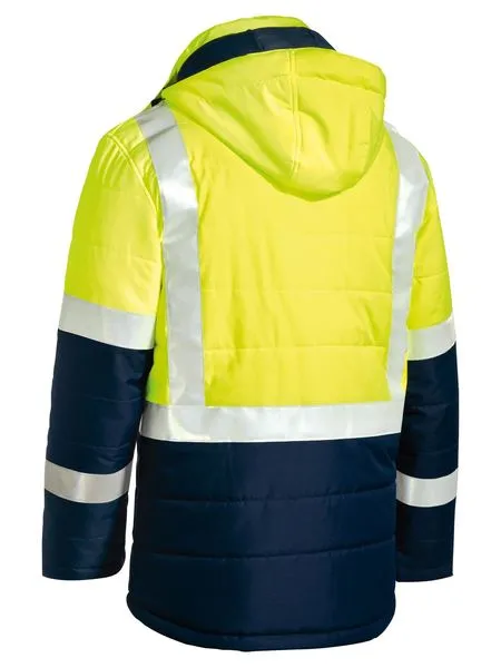 Bisley Taped Hi-Vis Puffer Jacket