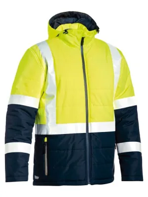 Bisley Taped Hi-Vis Puffer Jacket