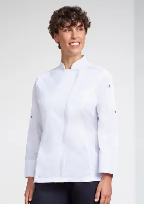 Biz Collection Womens Alfresco Long Sleeve Chef Jacket CH330LL