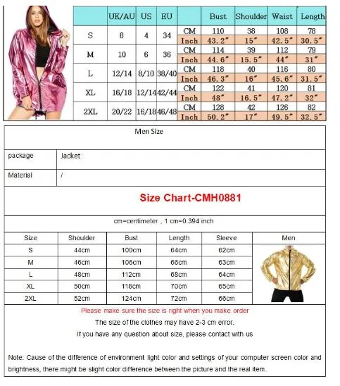 Bling Gold Rose Sliver Hoodies Waterproof Sweatshirts Woman Long Sleeve Zipper Loose Harajuku Jacket Hoody Female Outwear Coats