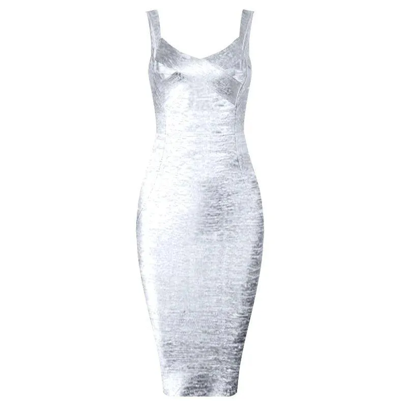 Bodycon Bandage Dress: Elegant Evening Vestidos with a Flattering Fit