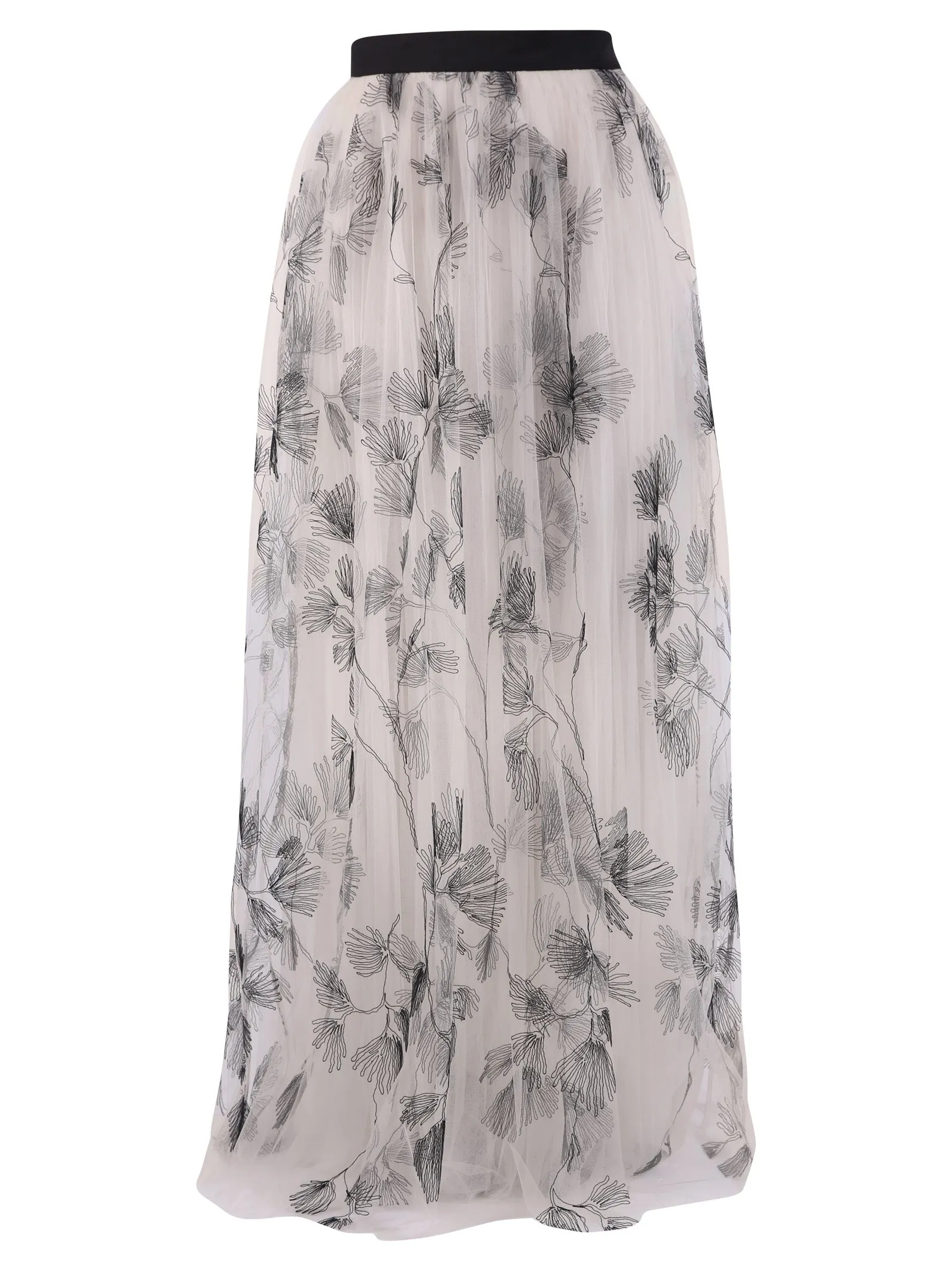 Brunello Cucinelli Floral Layered Skirt