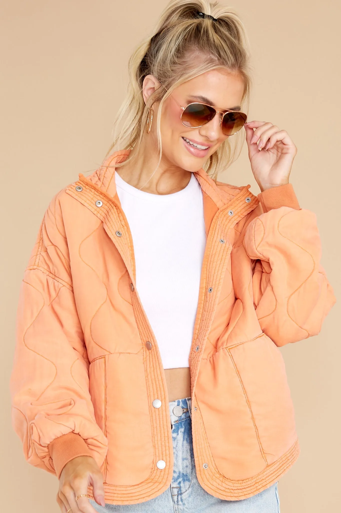 Canyon Sunset Quilted Jacket