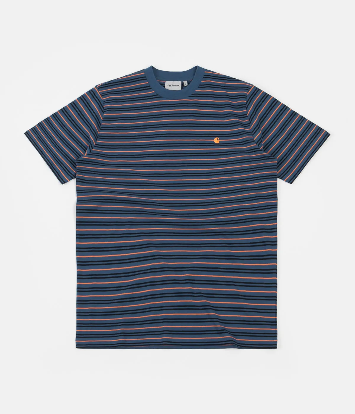 Carhartt Akron T-Shirt - Akron Stripe / Shore