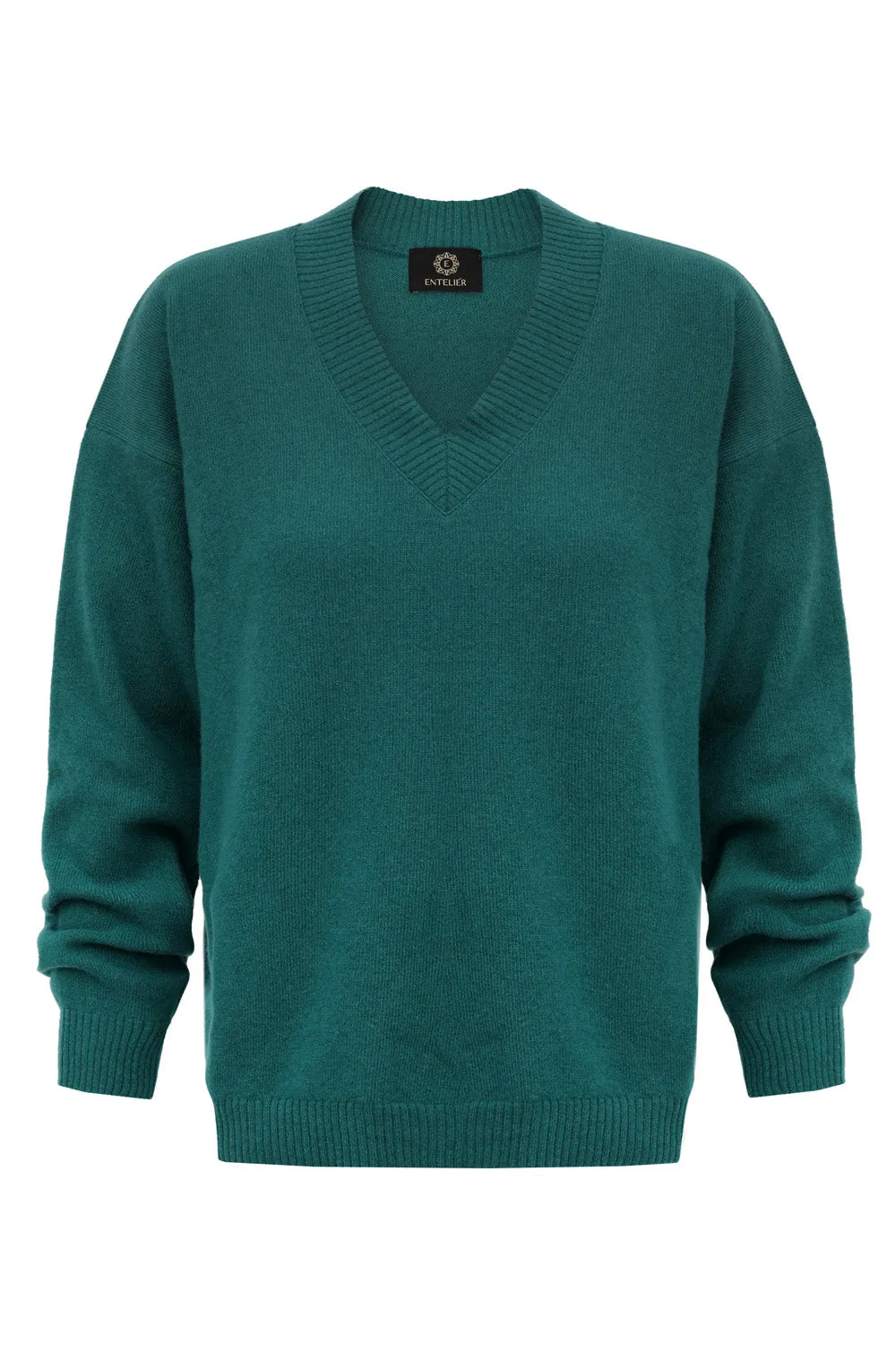 Cashmere Sweater Emerald Green