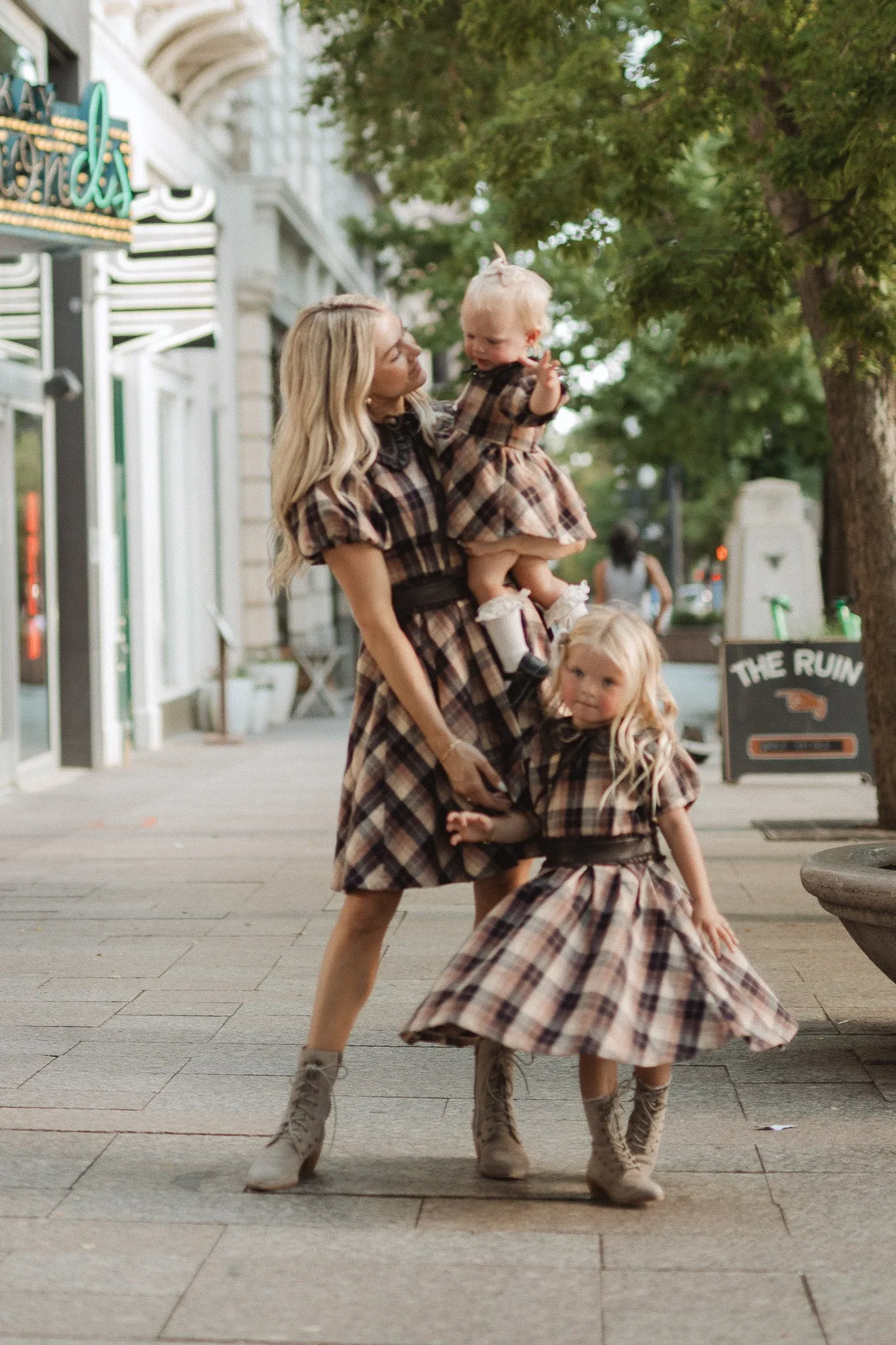 Celine Dress in Plaid - FINAL SALE