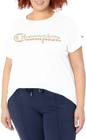 Champion Women's 3D Graphic Script T-Shirt