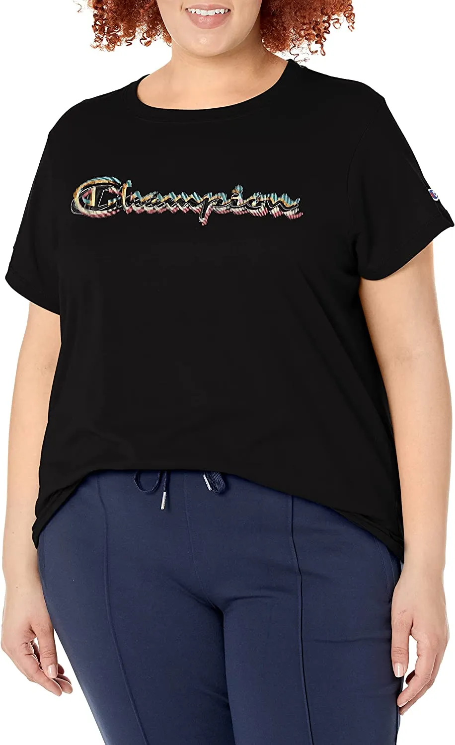 Champion Women's 3D Graphic Script T-Shirt