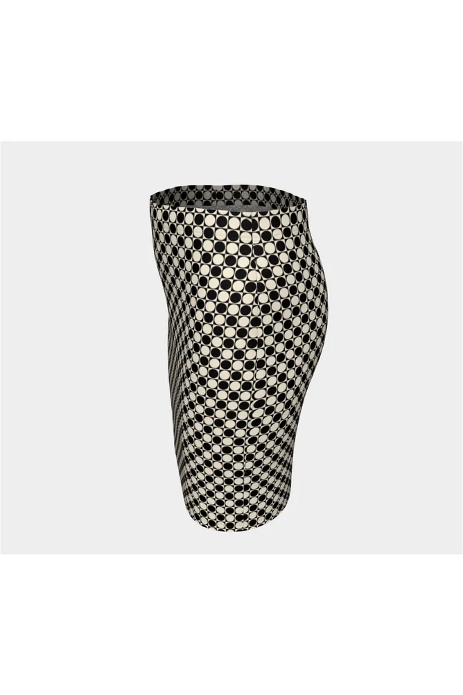 Checker Fitted Skirt