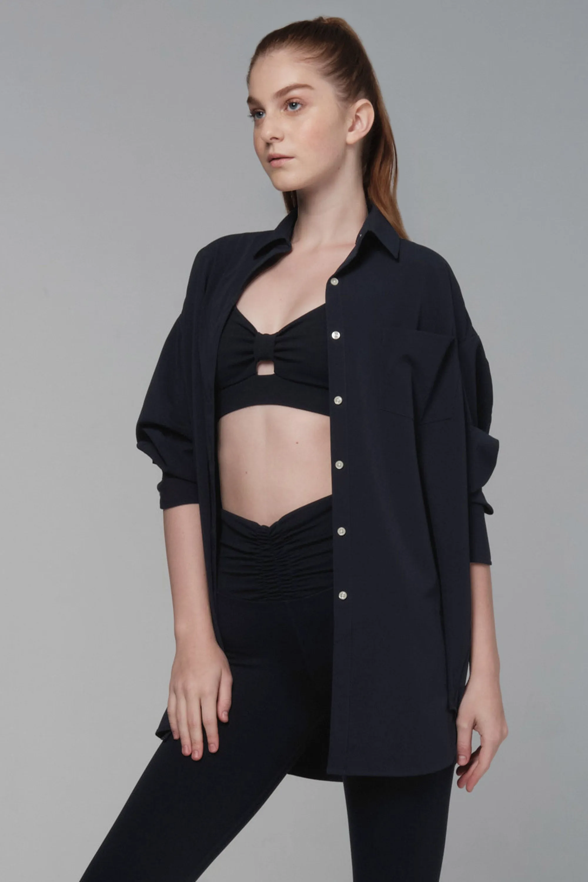 Chez-Mise Navy Shirt