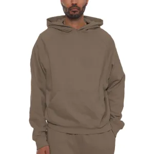 Coffee Pure Cotton Hoodie