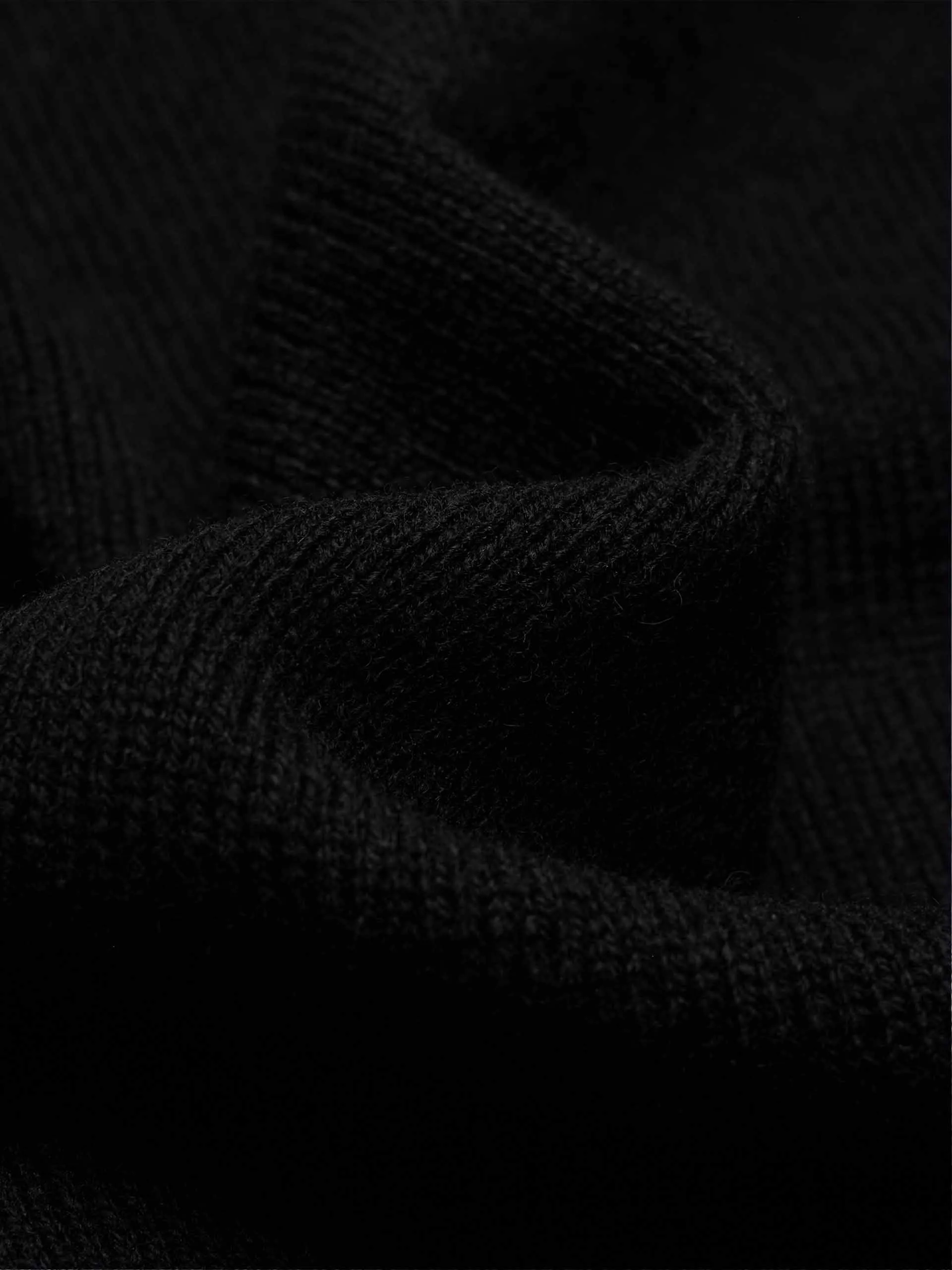 Contrast Detail Loose Sweater