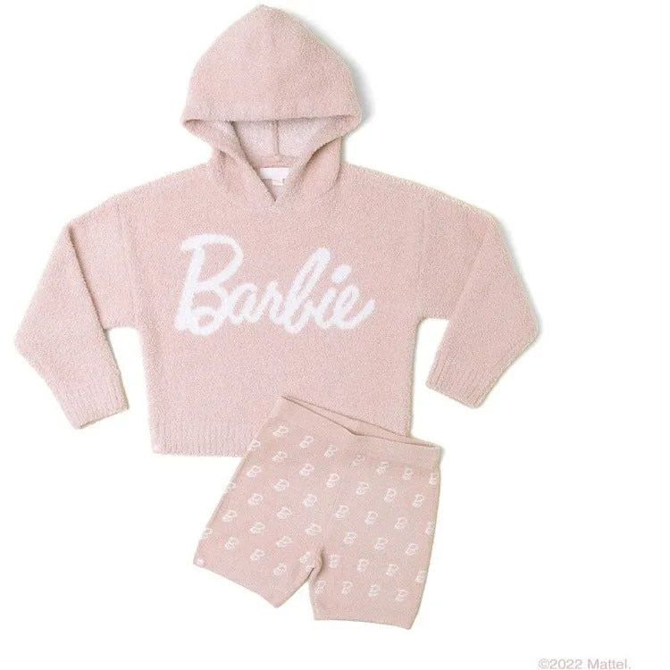 CozyChic Ultra Lite® Barbie™ Monogram Biker Short - Size 8-10