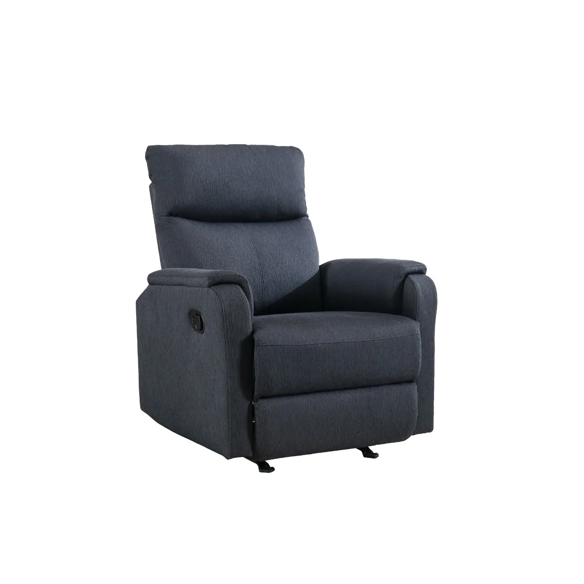 CozyCloud Navy Rocker Recliner