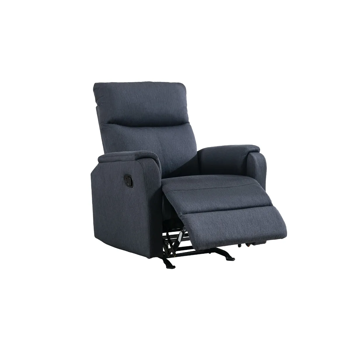 CozyCloud Navy Rocker Recliner