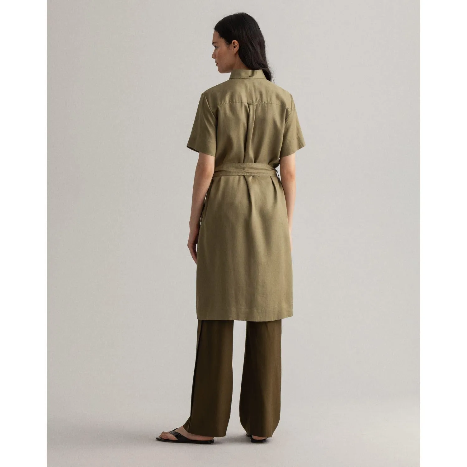 D2.SAFARI SS SHIRT DRESS