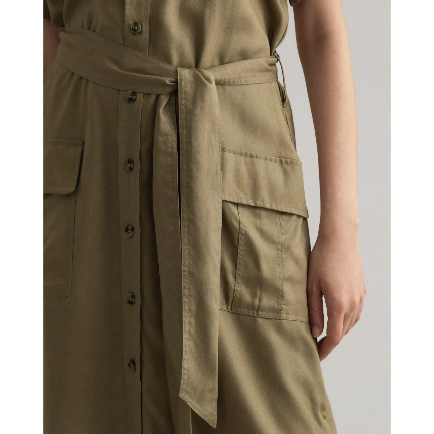 D2.SAFARI SS SHIRT DRESS