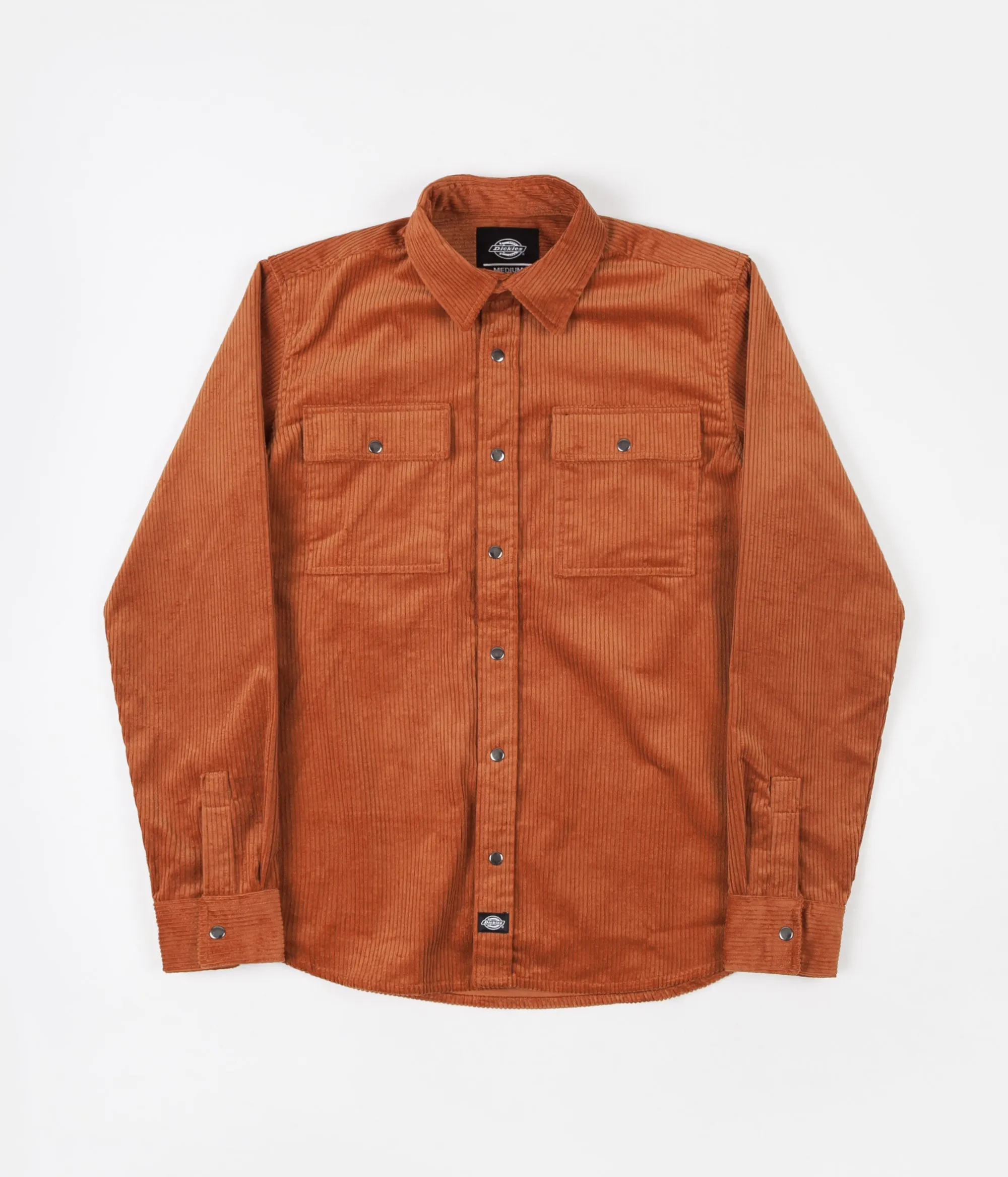 Dickies Ivel Cord Shirt - Rust