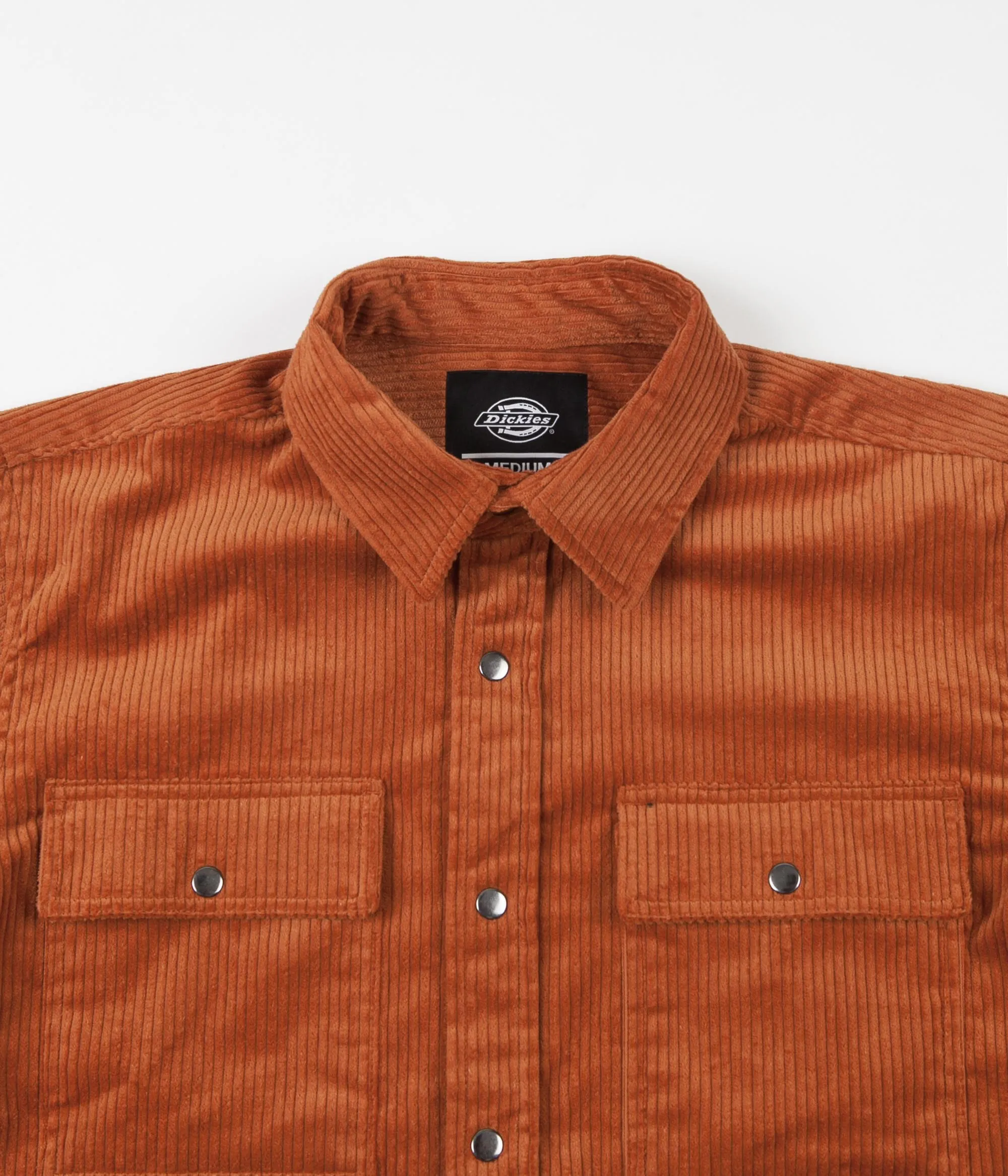 Dickies Ivel Cord Shirt - Rust