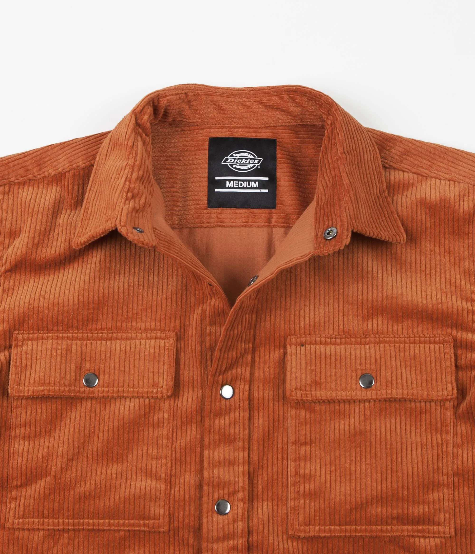 Dickies Ivel Cord Shirt - Rust