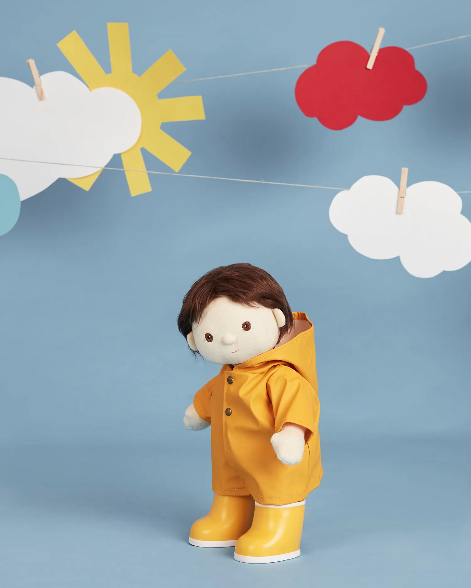 Dinkum Doll Rainy Play Set | Yellow