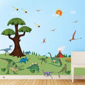 Dinosaur Wall Sticker Decal Kit - JUMBO SET