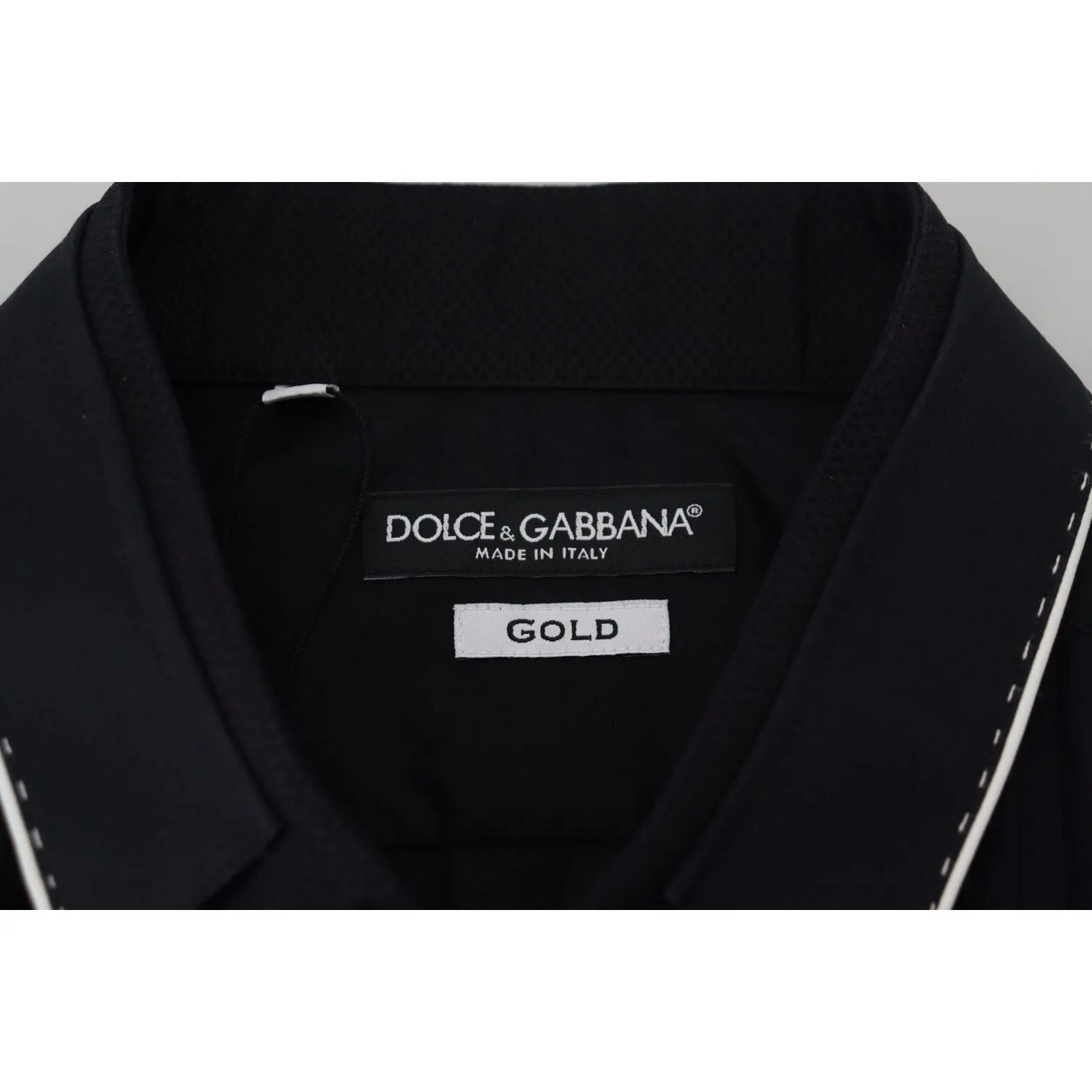 Dolce & Gabbana Elegant Slim Fit Tuxedo Dress Shirt