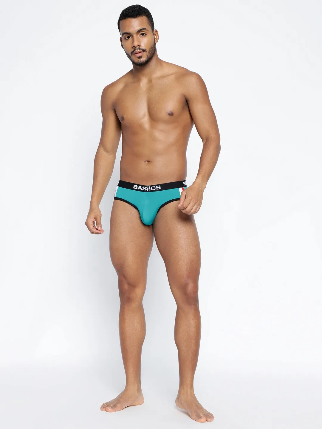 Double Stripe Classic Brief (Pack of 3)