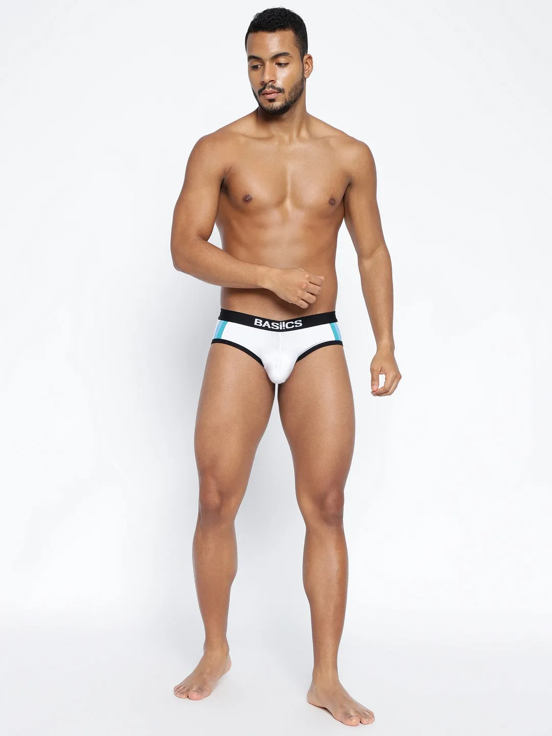 Double Stripe Classic Brief (Pack of 3)