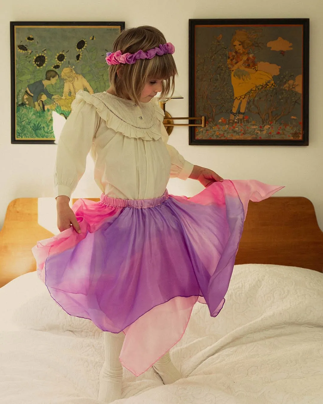 Fairy Silk Skirt by Sarah Silks