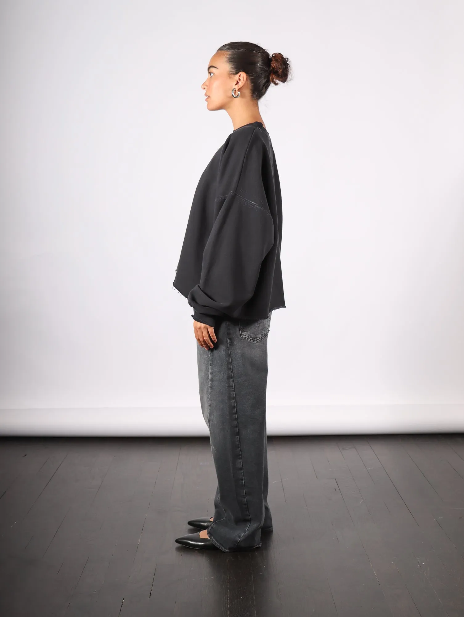 Fonder Sweatshirt in Charcoal by Rachel Comey