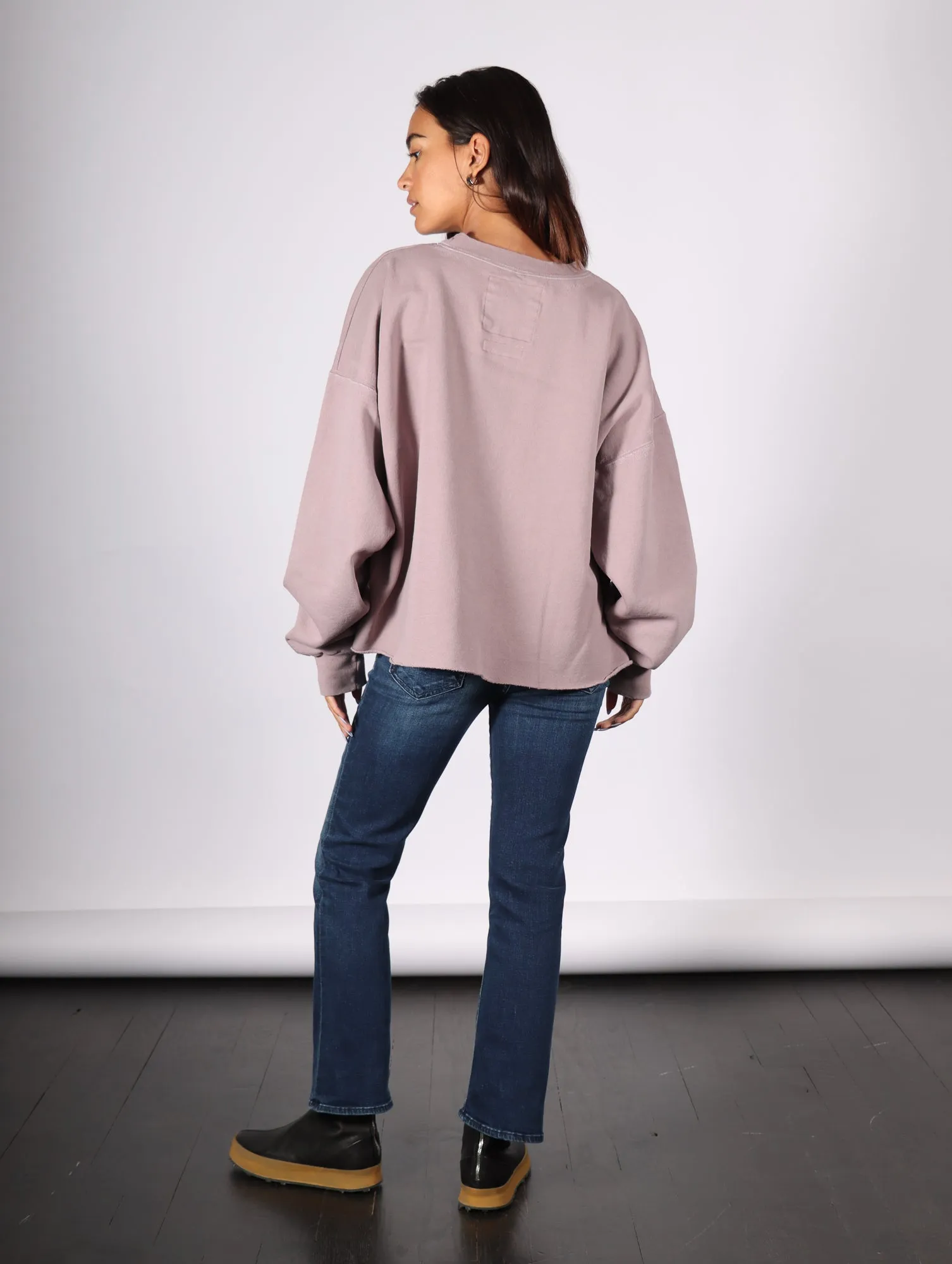 Fonder Sweatshirt in Mauve by Rachel Comey