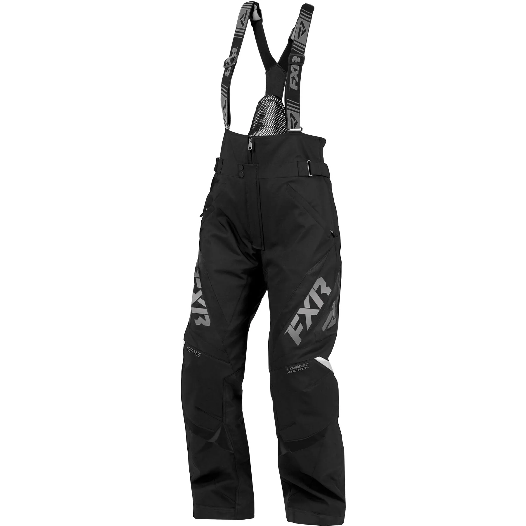 FXR Womens Adrenaline Snowmobile Pants Black/Silver