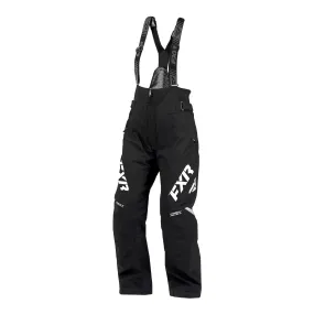 FXR Womens Adrenaline Snowmobile Pants Black/White